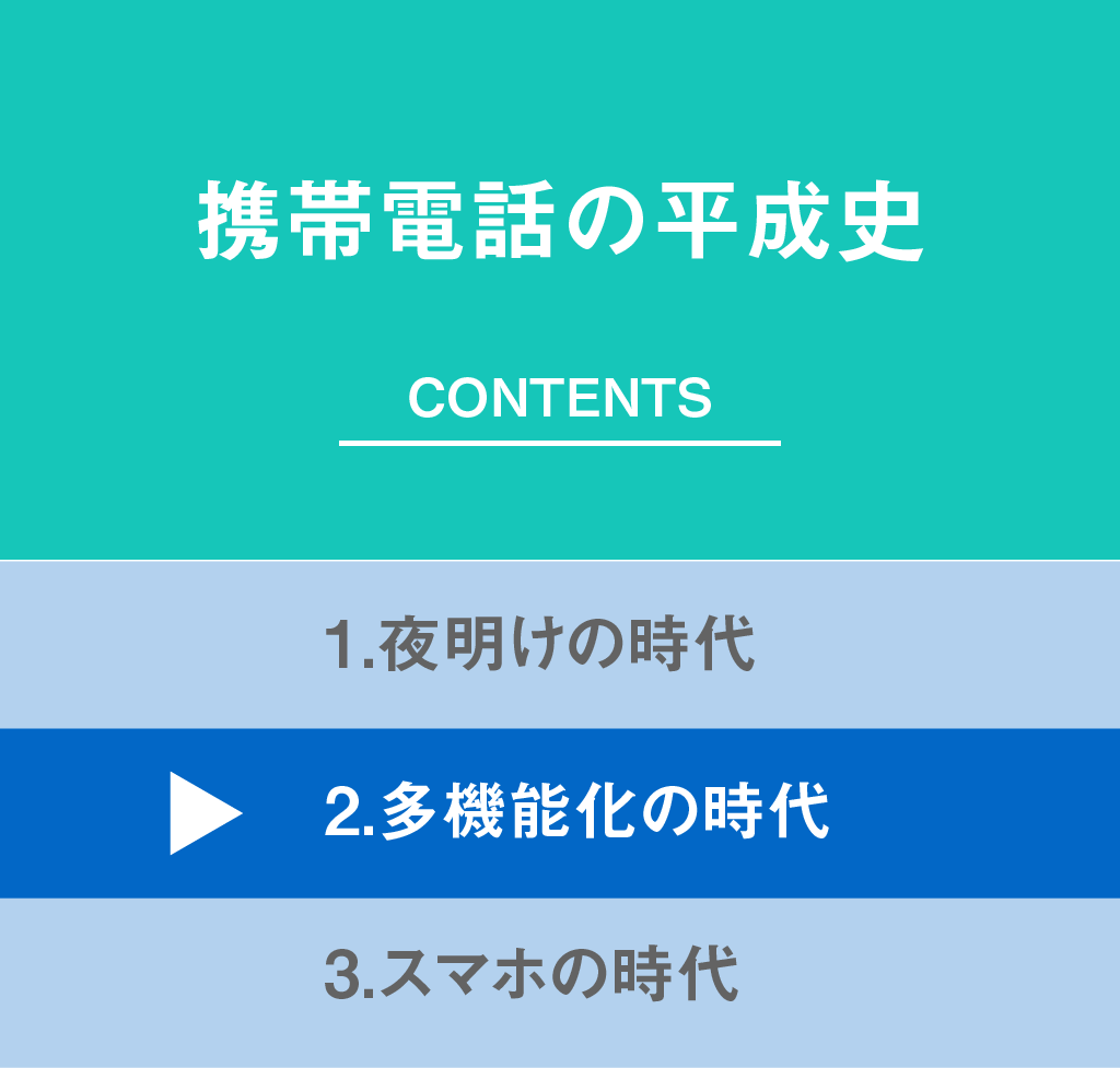 携帯電話の平成史