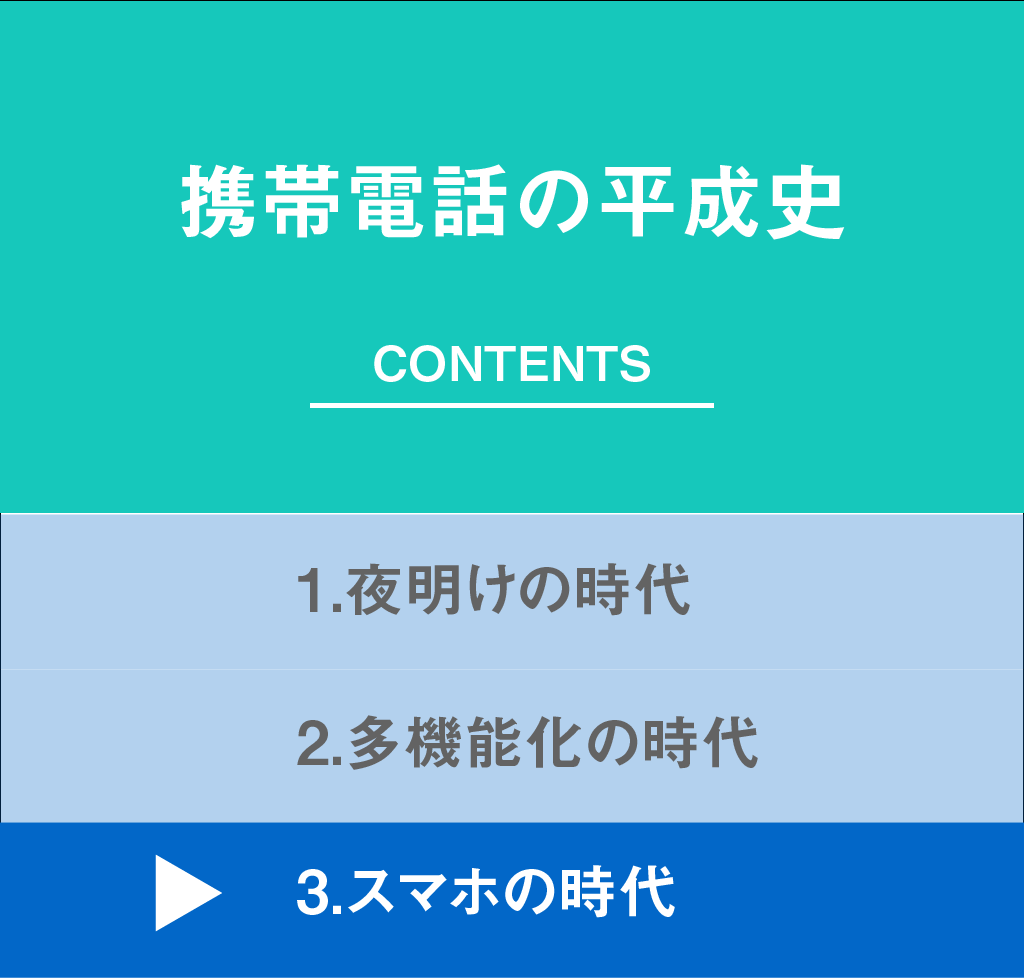 携帯電話の平成史